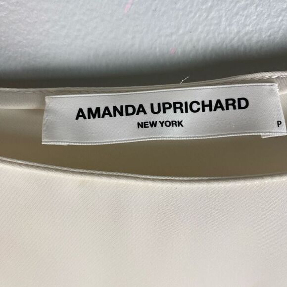 Amanda Uprichard Gathered Long Sleeve Blouse - Picture 3 of 8